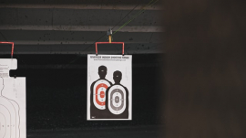 target shooting range targets