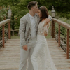 Jacob Mayo and Bella Robertson tied the knot