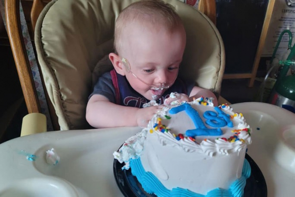 Richard Hutchinson first birthday