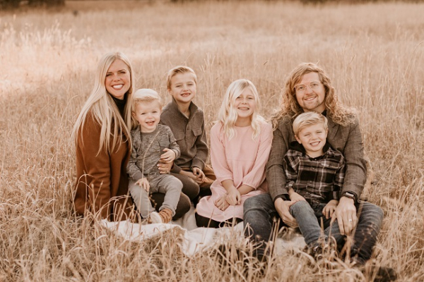 Sean Feucht and family