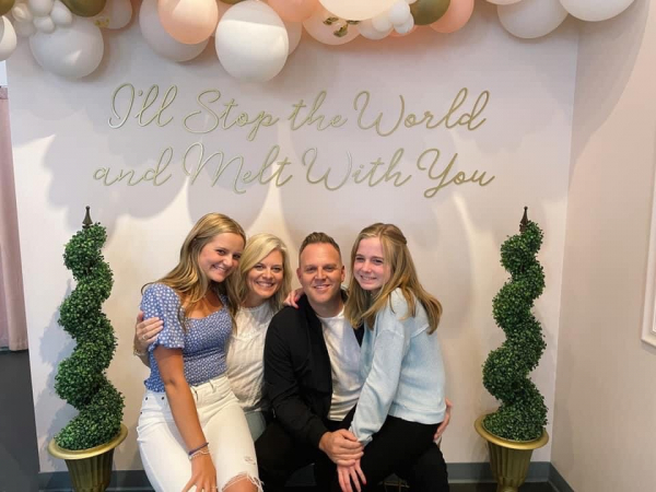 Matthew West and his family