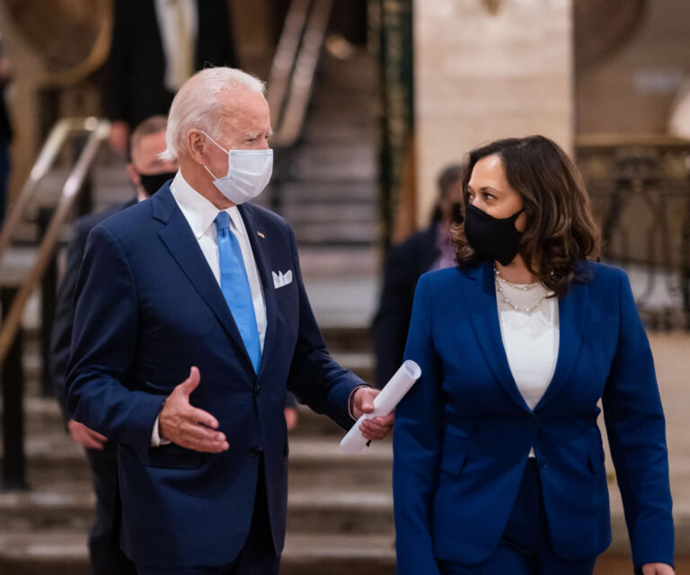 Joe Biden and Kamala Harris