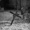 cross in cemetery burial bury the dead