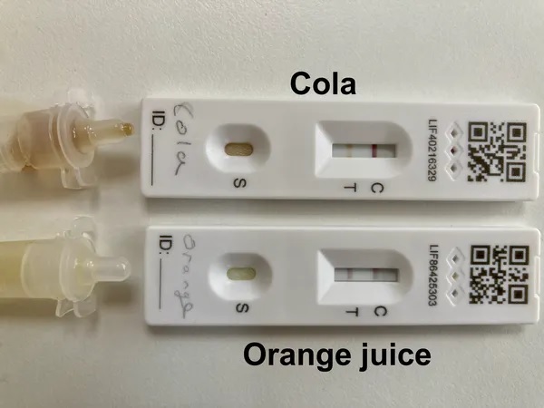 Fake positive results