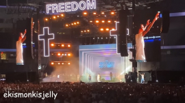 Justin Bieber&#039;s &#034;Freedom Experience&#034; concert