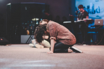 bowing down in worship prayer repentance adoration awe