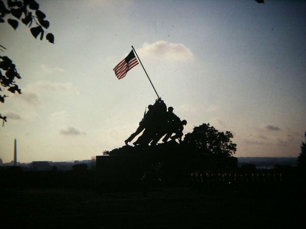 Arlington National Cemetery: Marine Corps Memorial (Raising Flag at Iwo Jima)