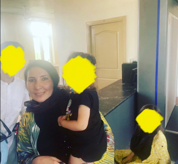 American citizen Mariam and her kids, now safely rescued from Afghanistan