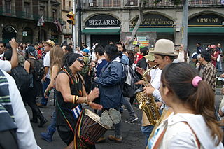Mexico protest in October 2014