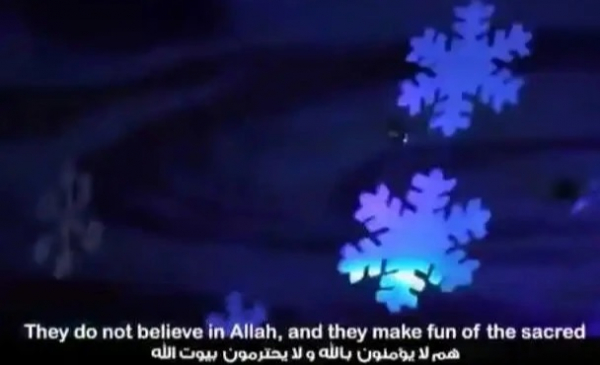 Screenshot of ISIS' TikTok video (TikTok via The SUN UK)