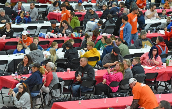 Samaritan's Purse Christmas Eve lunch