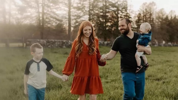 D.J. Ferguson and family