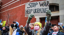 More Than 20 Russian Cities See Anti-War Protests Following Putin&#039;s Invasion Of Ukraine