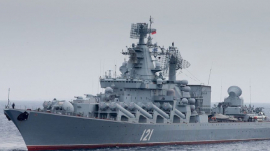 Russian Warship Sunk During Invasion Of Ukraine Was Carrying Fragment Of Cross Of Jesus Christ