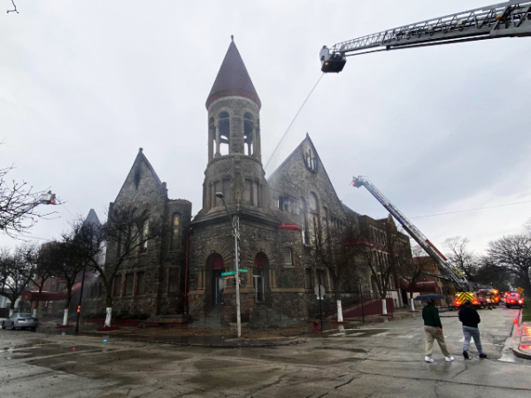 Jesus Mural In Chicago Church Survives Miraculously Survives Good Friday Fire