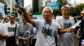 US Concerned Over Arrest Of 90 Year Old Pro-Democracy Bishop In Hong Kong