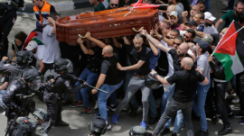 Church Leaders Denounce Israeli Police&#039;s Attack on Mourners at Slain Palestinian Journalist&#039;s Funeral as Religious Freedom Violation