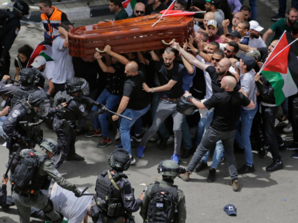 Church Leaders Denounce Israeli Police's Attack on Mourners at Slain Palestinian Journalist's Funeral as Religious Freedom Violation